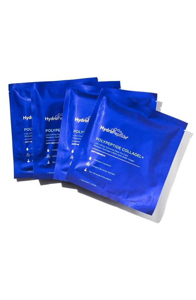 HydroPeptide 4-Pack Polypeptide Collagel Face Masks at Nordstrom