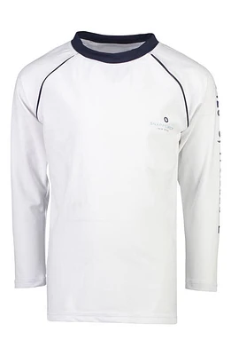 Snapper Rock Compass Rashguard White at Nordstrom,