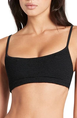 bond-eye Strap Saint Bikini Top in Black at Nordstrom