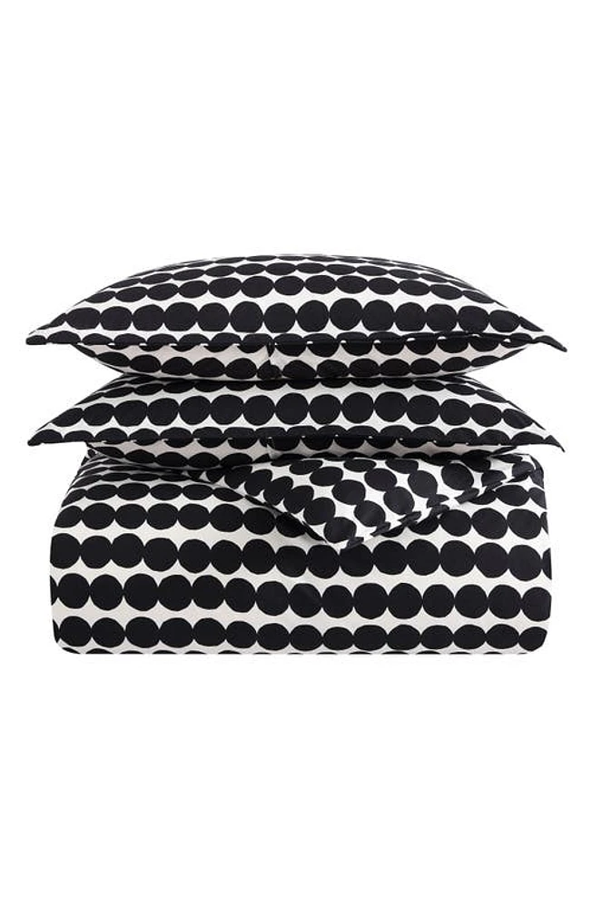 Marimekko Rasymatto Comforter & Sham Set in Black at Nordstrom