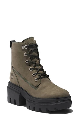 Timberland Everleigh Bootie Dark Green Nubuck at Nordstrom,