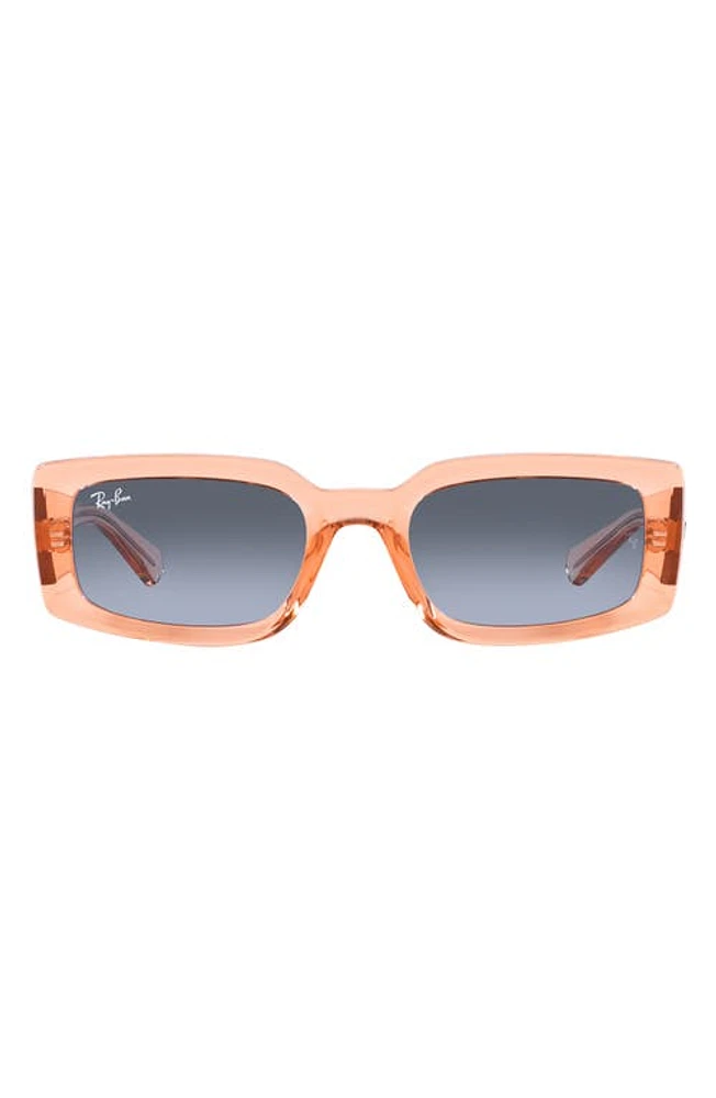 Ray-Ban Kiliane 54mm Gradient Pillow Sunglasses in Orange at Nordstrom