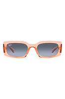 Ray-Ban Kiliane 54mm Gradient Pillow Sunglasses in Orange at Nordstrom