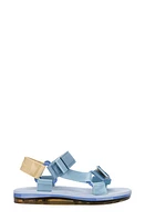 Melissa Papete Rider Sandal Blue/Yellow at Nordstrom,