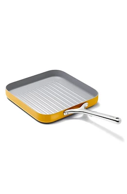 CARAWAY 11" Ceramic Nonstick Square Grill Pan in Marigold at Nordstrom