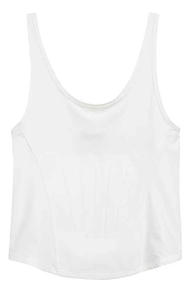 MUGLER Corset Top Snow at Nordstrom, Us