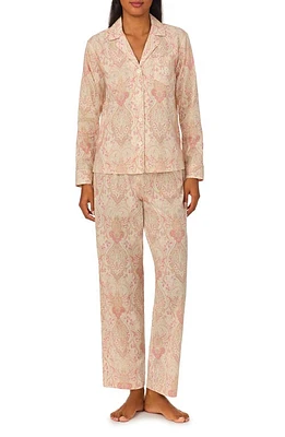 Lauren Ralph Print Cotton Pajamas at Nordstrom,