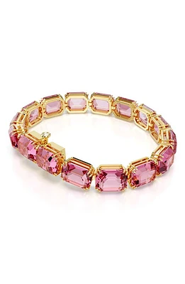 Swarovski Millenia Crystal Bracelet in Pink at Nordstrom