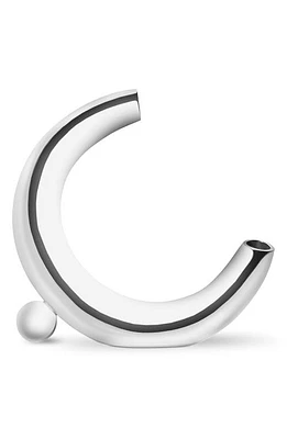 Nambé Solarium Crescent Moon Vase in Silver at Nordstrom