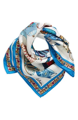 Echo Tea Time Silk Bandanda in Mystic Blue at Nordstrom