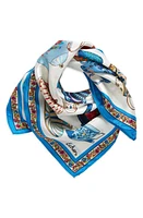 Echo Tea Time Silk Bandanda in Mystic Blue at Nordstrom