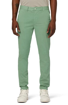 Hudson Jeans Slim Straight Leg Chinos Turf Green at Nordstrom,