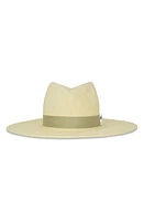 Gigi Burris Millinery Jeanne Straw Fedora Natural/ at Nordstrom