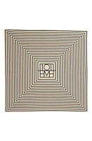 TOTEME Signature Logo Square Silk Scarf in Monogram Print at Nordstrom