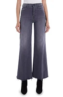 MOTHER The Tomcat Roller Frayed Wide Leg Jeans Dancing Moonlight at Nordstrom,