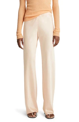 Vince Satin Bias Cut Pants Cantaloupe at Nordstrom,