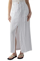 Sanctuary Boardwalk Linen Maxi Skirt in White at Nordstrom, Size 29