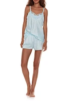 Flora Nikrooz Kylie Charm Satin Short Pajamas at Nordstrom,