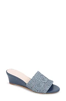 patricia green Siesta Raffia Wedge Slide Sandal at Nordstrom,