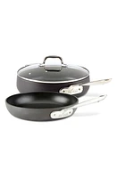 All-Clad HA1 Hard Anodized 3-Piece Sauté Pan Set in Black at Nordstrom