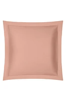 Matouk Talita Hemstitch Euro Sham in Shell at Nordstrom