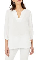 Foxcroft Evie Gauze Blouse at Nordstrom,