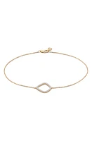 Monica Vinader Riva Kite Lab Created Pavé Diamond Bracelet 14K Gold at Nordstrom,