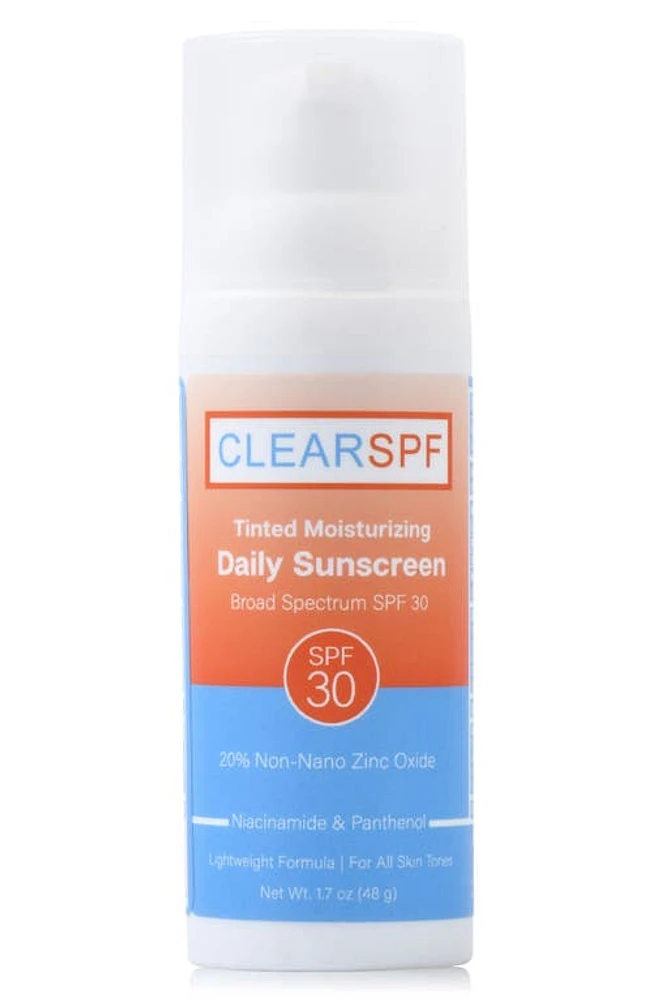 SUNTEGRITY Moisturizing Daily Sunscreen Broad Spectrum SPF 30 in Lightly Tinted at Nordstrom, Size 1.7 Oz