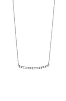 Bony Levy Stick Pavé Diamond Bar Necklace in Gold at Nordstrom