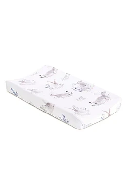 Oilo Jersey Changing Pad Cover in Cottontail at Nordstrom