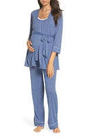 Belabumbum Maternity/Nursing Robe & Pajamas Chambray at Nordstrom,