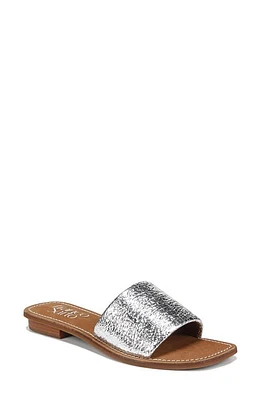 Franco Sarto Tina Raffia Slide Sandal at Nordstrom