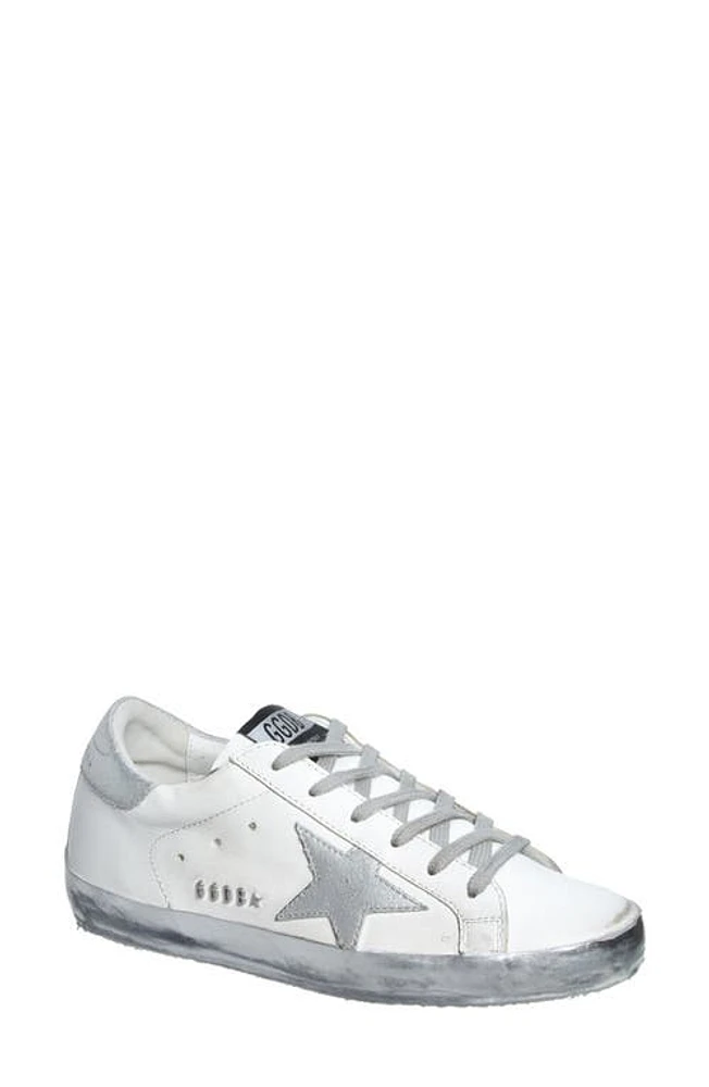 Golden Goose Super-Star Sneaker White/Silver/Ice at Nordstrom,