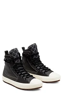 Converse Utility All Terrain Chuck Taylor All Star Waterproof Sneaker Boot in Black/Black/Egret at Nordstrom, Size 15 Women's