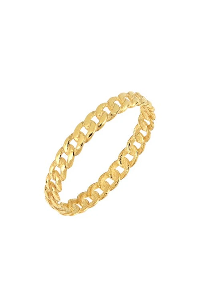 Bony Levy 14K Gold Curb Chain Ring Yellow at Nordstrom,