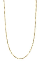 Bony Levy Men's 14K Gold Curb Chain Necklace Yellow at Nordstrom,