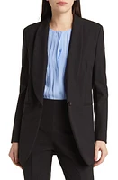 BOSS Jegular One-Button Blazer Black at Nordstrom,