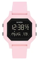 Nixon Siren Digital Recycled Plastic Strap Watch