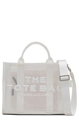 Marc Jacobs The Medium Mesh Tote Bag in White at Nordstrom