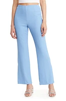 Open Edit Vented Flare Pants Blue Lake at Nordstrom,