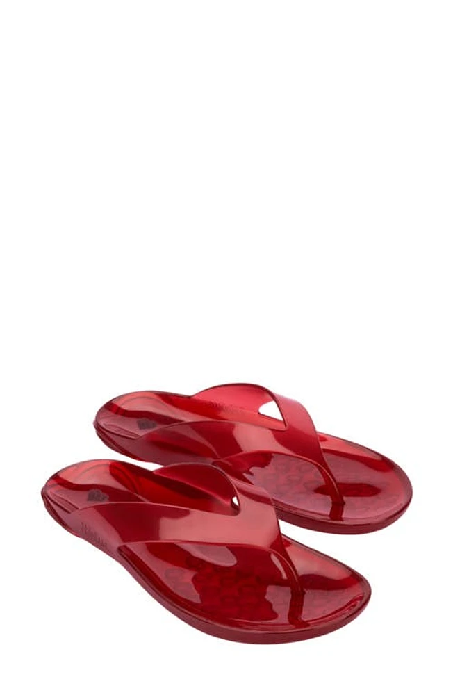 Melissa The Real Jelly Flip Flop Clear at Nordstrom,