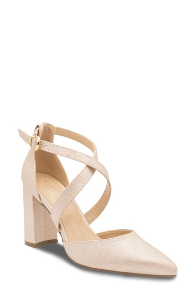 Paradox London Pink Rylee Pointed Toe Pump Beige at Nordstrom,