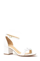 Alexandre Birman Vicky Block Heel Sandal White at Nordstrom,