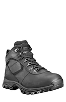 Timberland Mt. Maddsen Waterproof Hiking Boot Black Full Grain at Nordstrom,