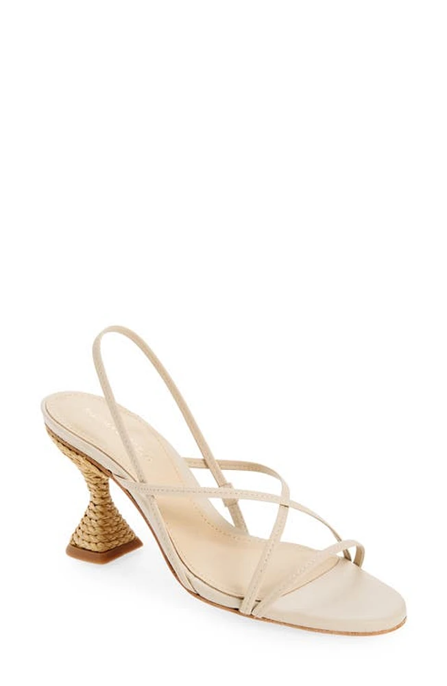 Paloma Barcelo Bademia Slingback Sandal Ivory at Nordstrom,