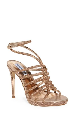 Steve Madden Givinn Beaded Strappy Sandal Gold at Nordstrom,