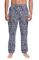 Boardies Forest Faces Drawstring Pants Black White at Nordstrom,