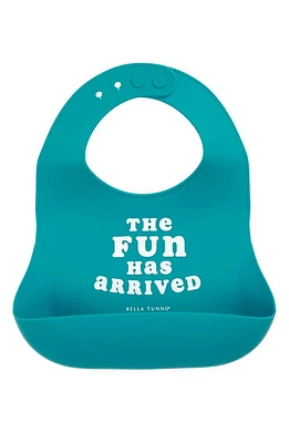 Bella Tunno Fun Has Arrived Silicone Wonder Bib in Blue at Nordstrom