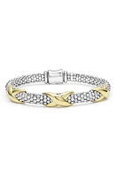 LAGOS Embrace Station Bracelet in Silver/Gold at Nordstrom, Size 6.5