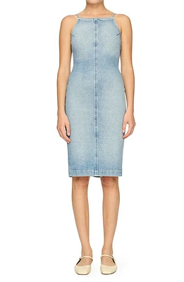 DL1961 Esme Sleeveless Denim Dress in Fountain (Vintage) at Nordstrom, Size X-Large